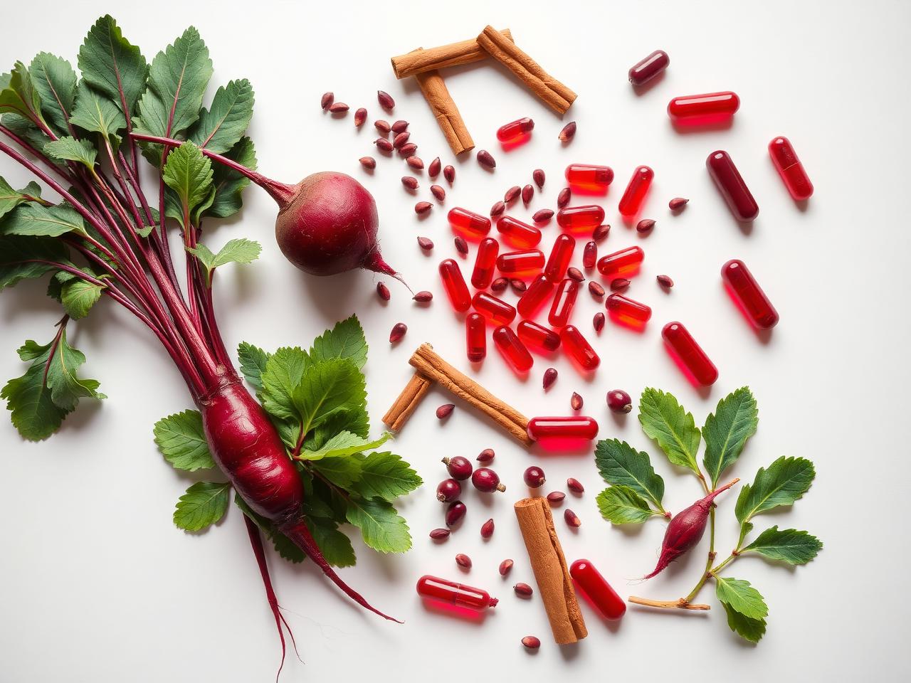 Natural ingredients used in the blood health formula